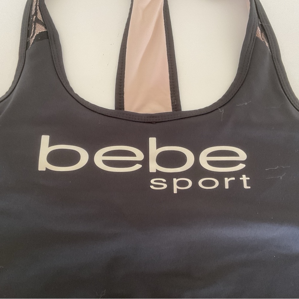 Bebe Sport Racerback Top Size medium - Picture 10 of 15
